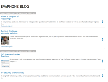Tablet Screenshot of blog.evaphone.com
